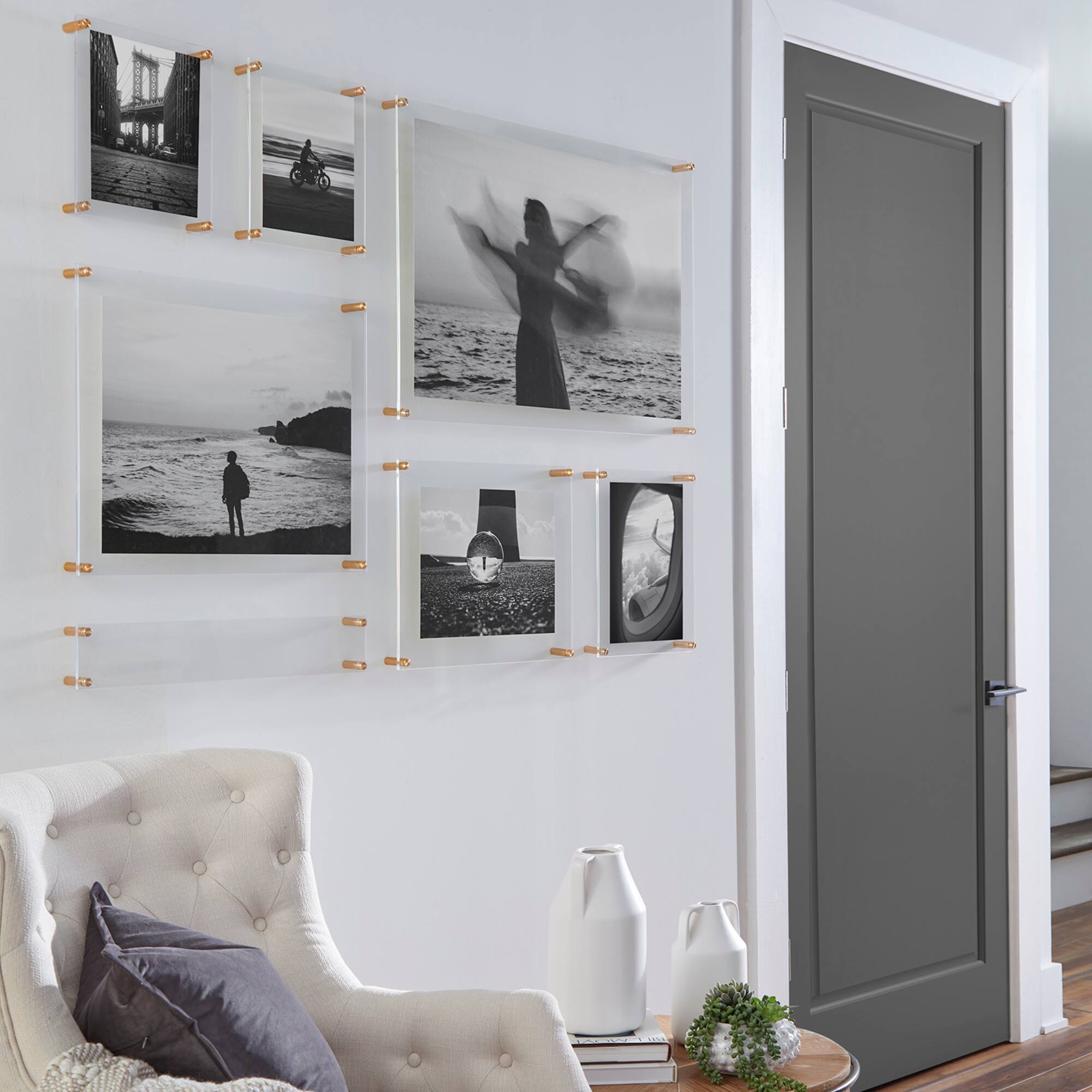 Wexel Art Mondrian 59" Double Panel Wallscape Set